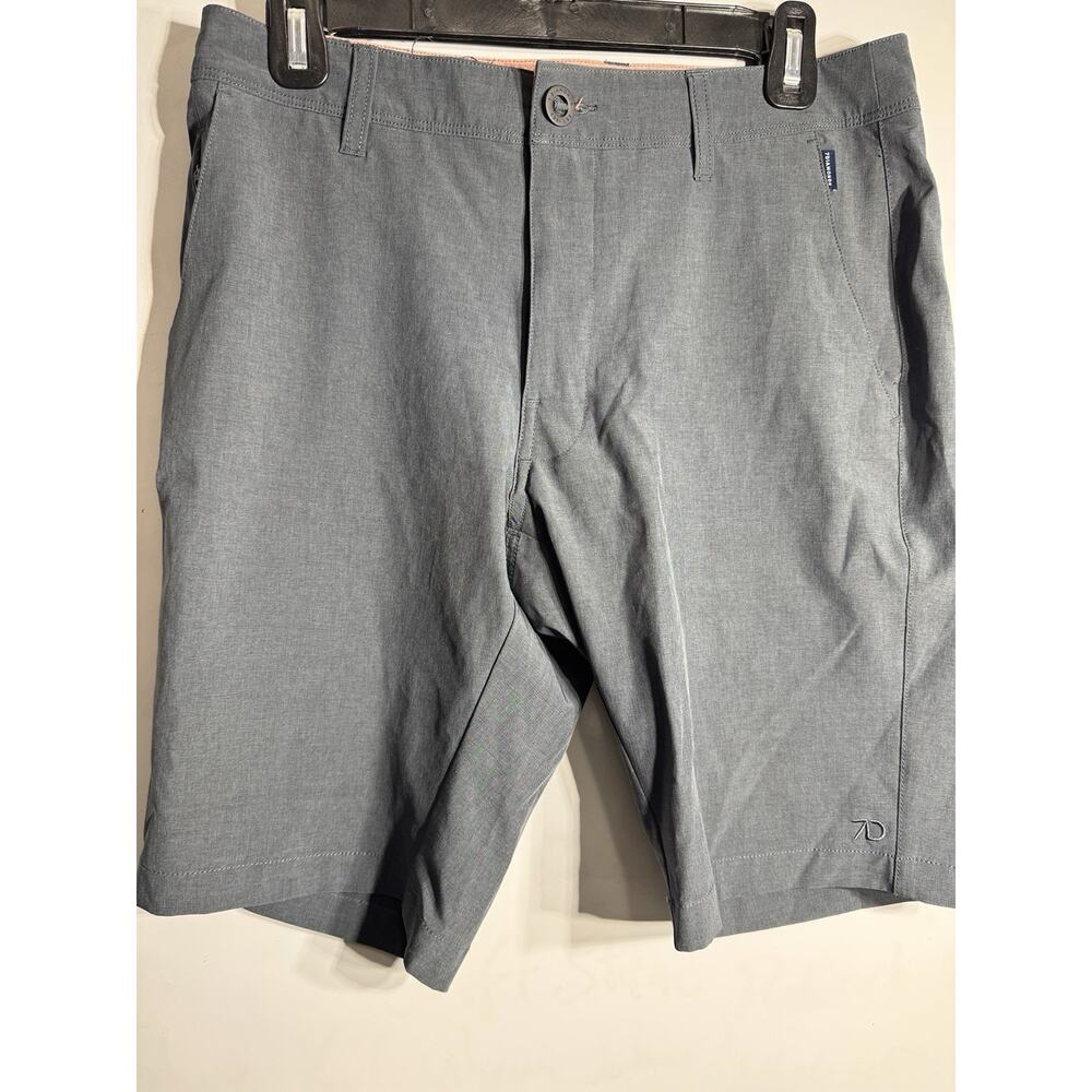 7 Diamonds Shorts Mens 29 Gray Momentum Performance Short Golfing Athleisure